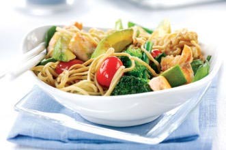 Salmon Stir Fry