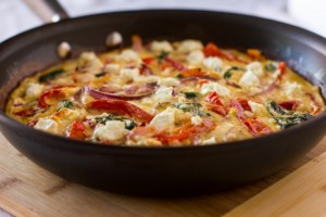 capsicum omelet